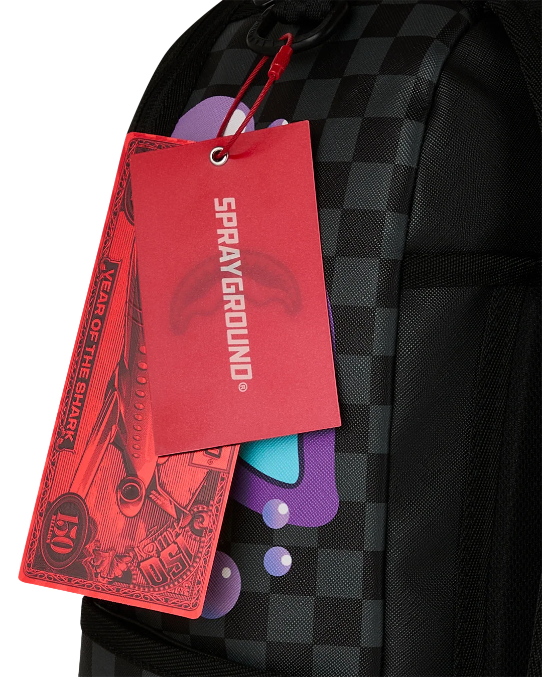 PURPLE SLIME SHARK BACKPACK