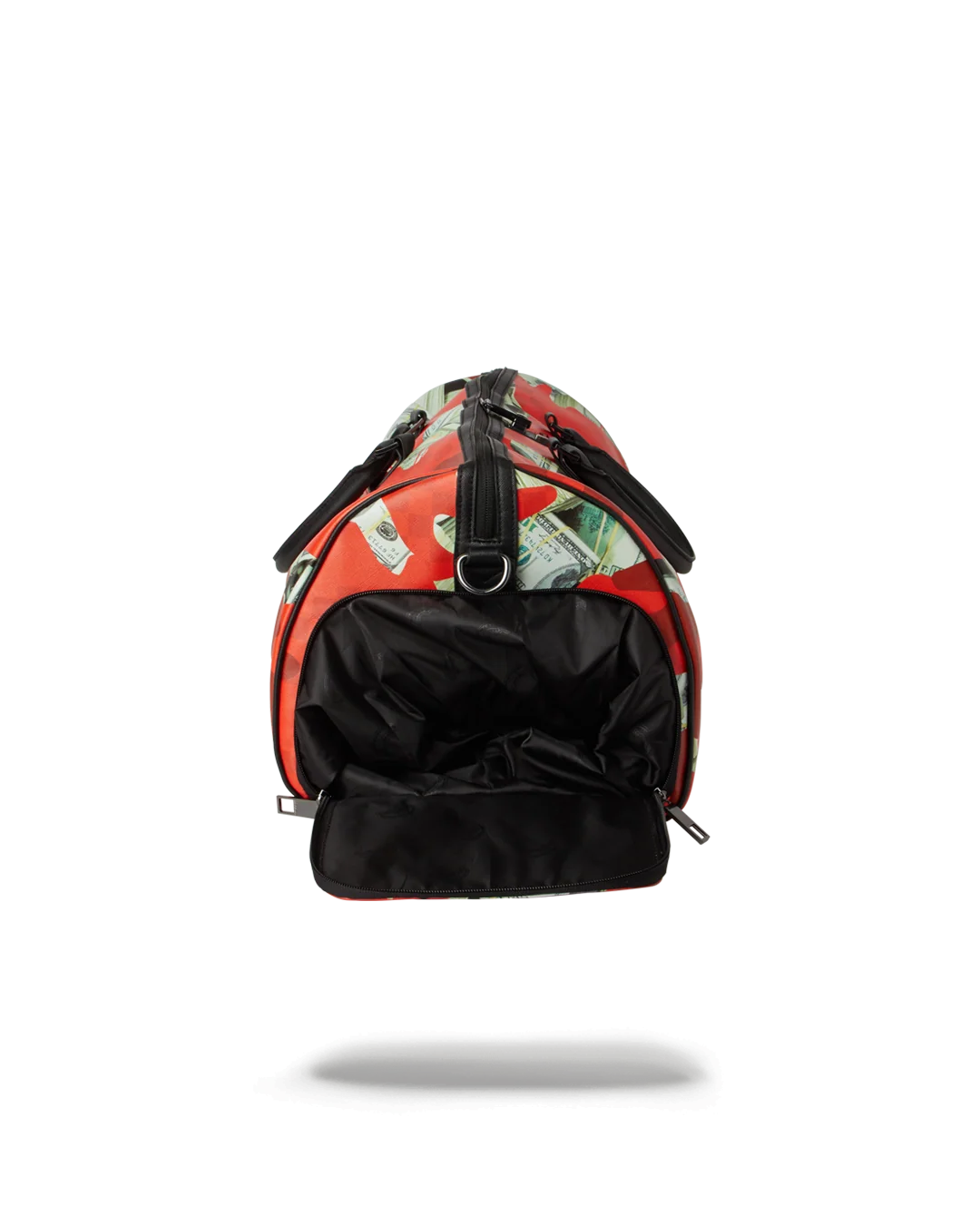 MONEY CAMO (RED) DUFFLE