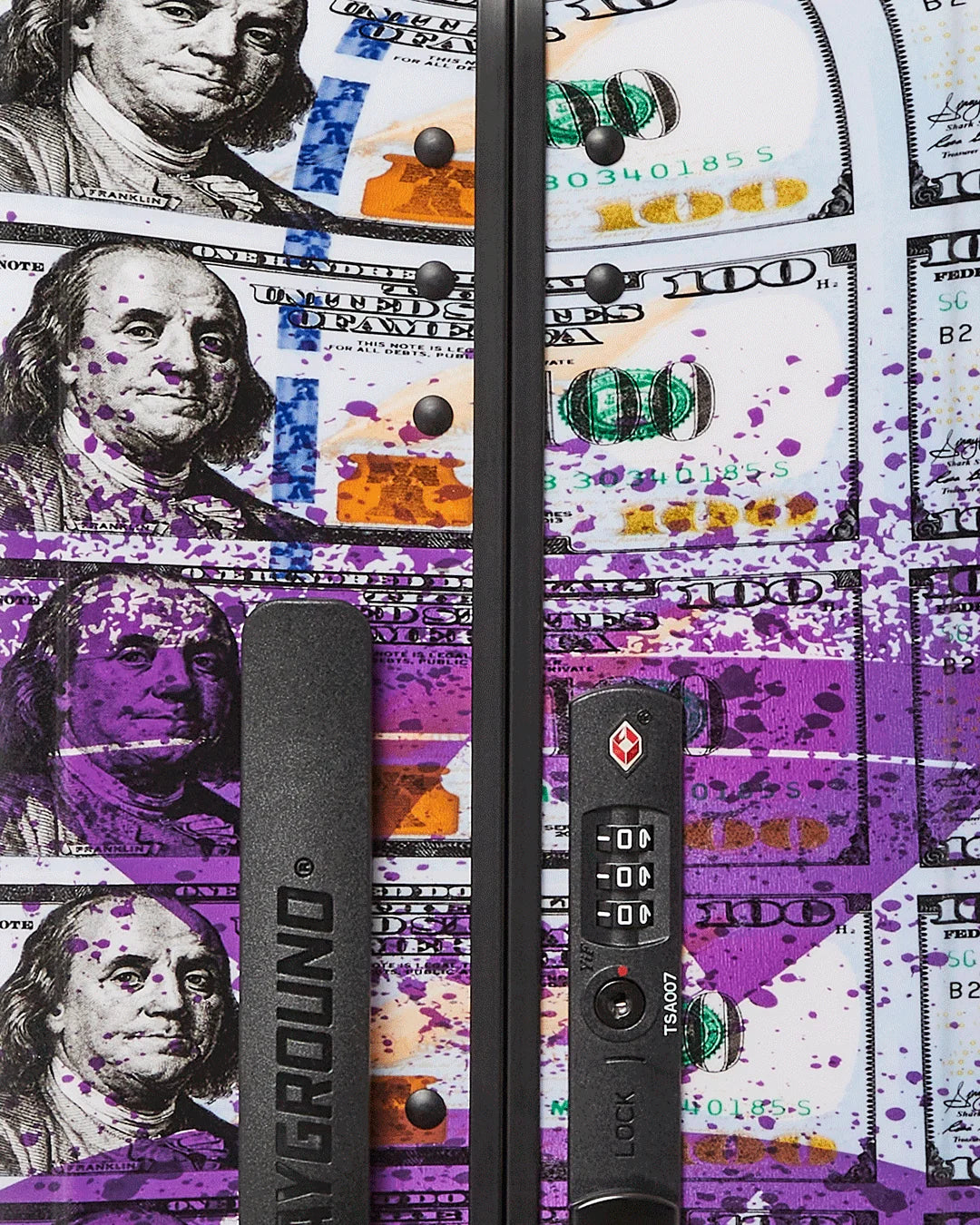 BILLIONS IN THE BANK HARD SHELL CARRY-ON LUGGAGE