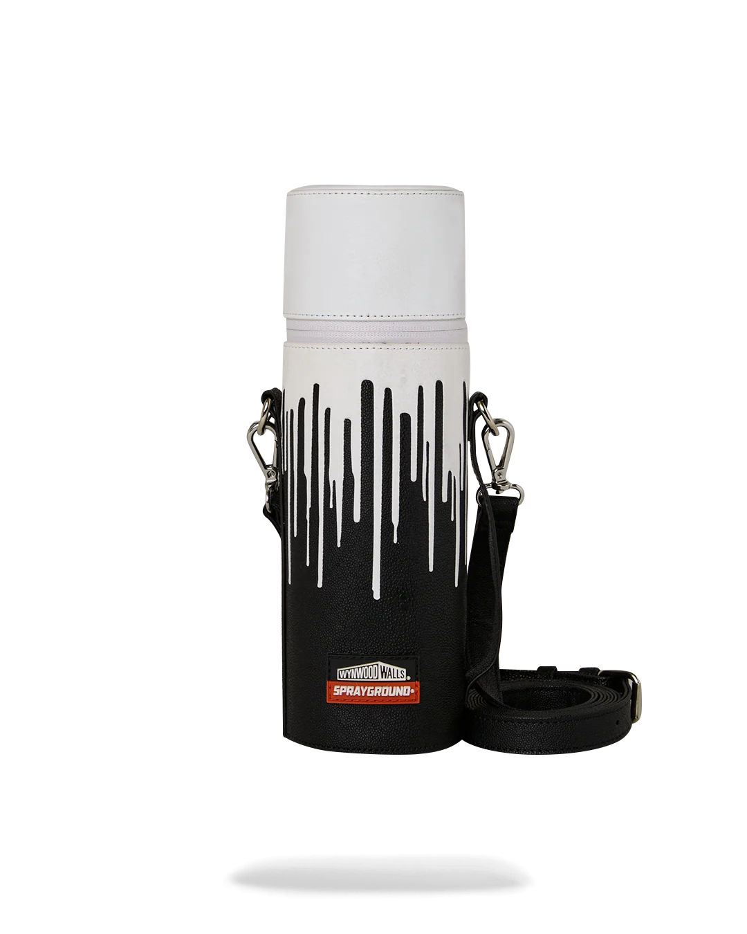 WYNWOOD WALLS COLLAB WATER BOTTLE OR SPRAYCAN HOLDER (BLK/WHT)