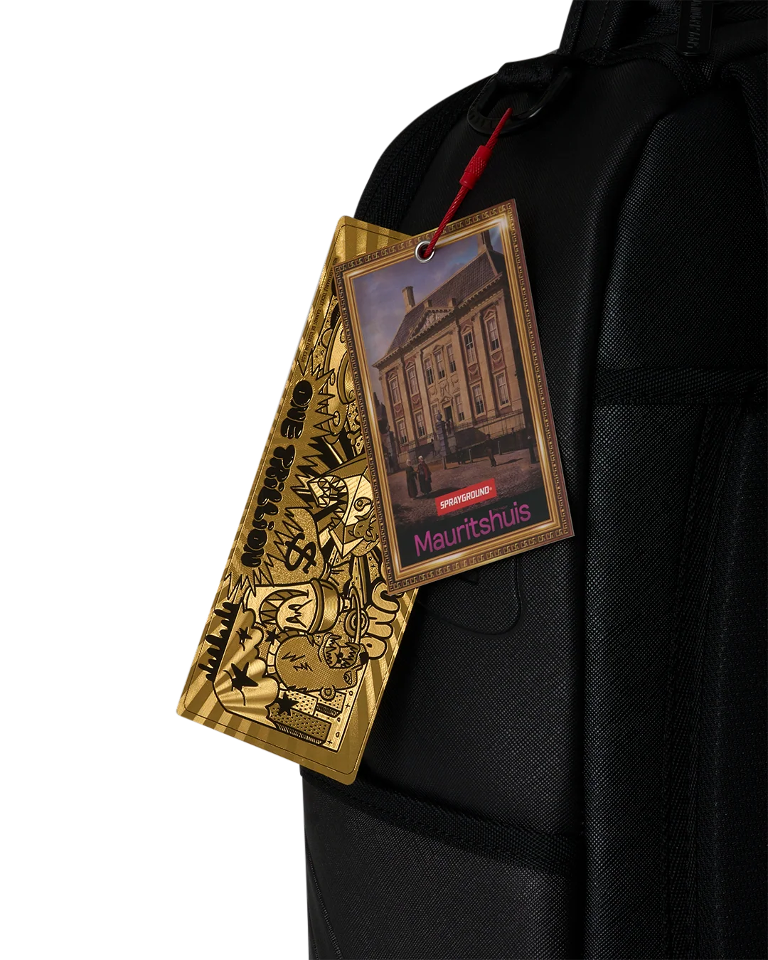 MAURITSHUIS MUSEUM SHARK PALETTE GIRL WITH A PEARL EARRING COLLAB BACKPACK
