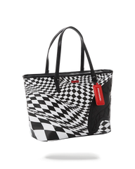 TRIPPY CHECK TOTE