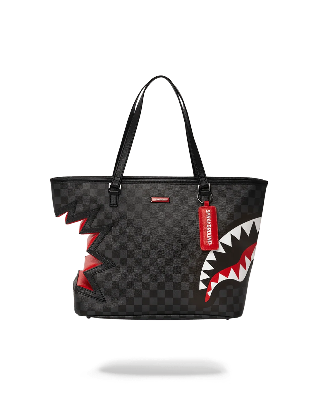 SHARK BITE SHARKS IN PARIS GRAY TOTE