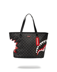 SHARK BITE SHARKS IN PARIS GRAY TOTE