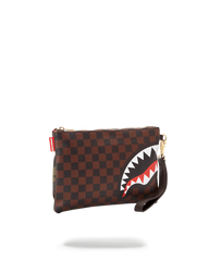 CHECKS IN CAMOFLAUGE CROSSOVER CLUTCH