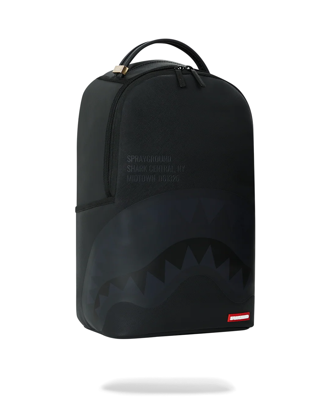 SHARK CENTRAL (BLK ON BLK) BACKPACK (DLXV)