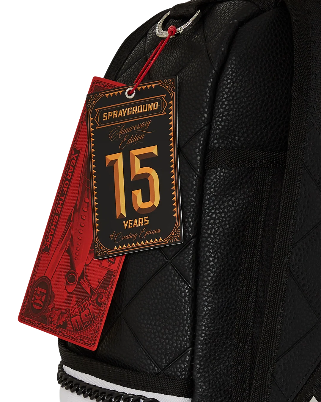 HELLO MY NAME IS 15 YEARS QUILTED BACKPACK (SUPER RARE)