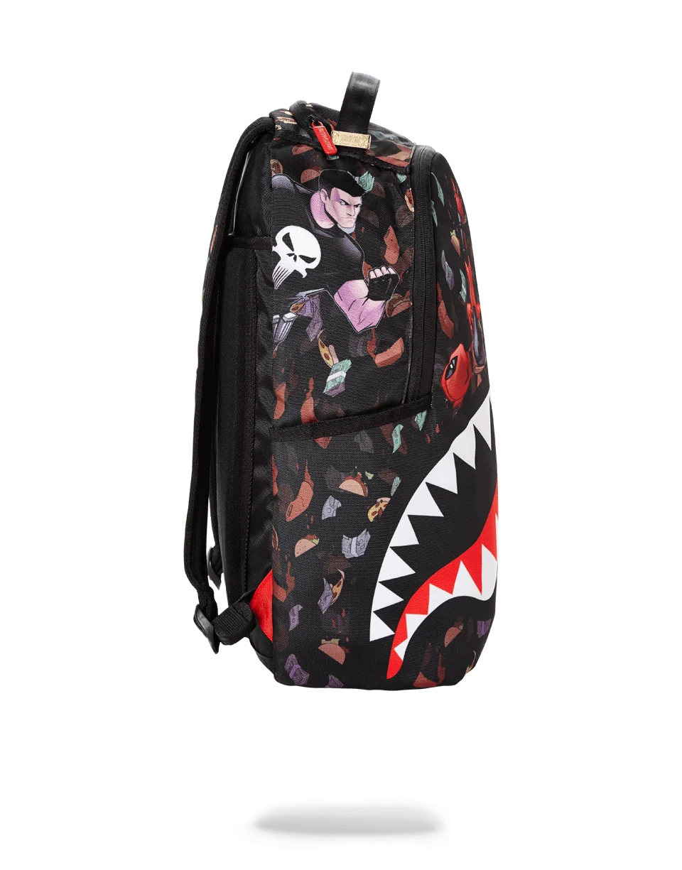 DEADPOOL TACO$ RAIN SHARK