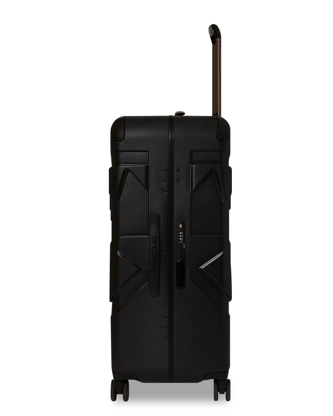 REALITY CHECK SHARKITECTURE FULL-SIZE JETBLACK LUGGAGE (GUNMETAL HARDWARE)
