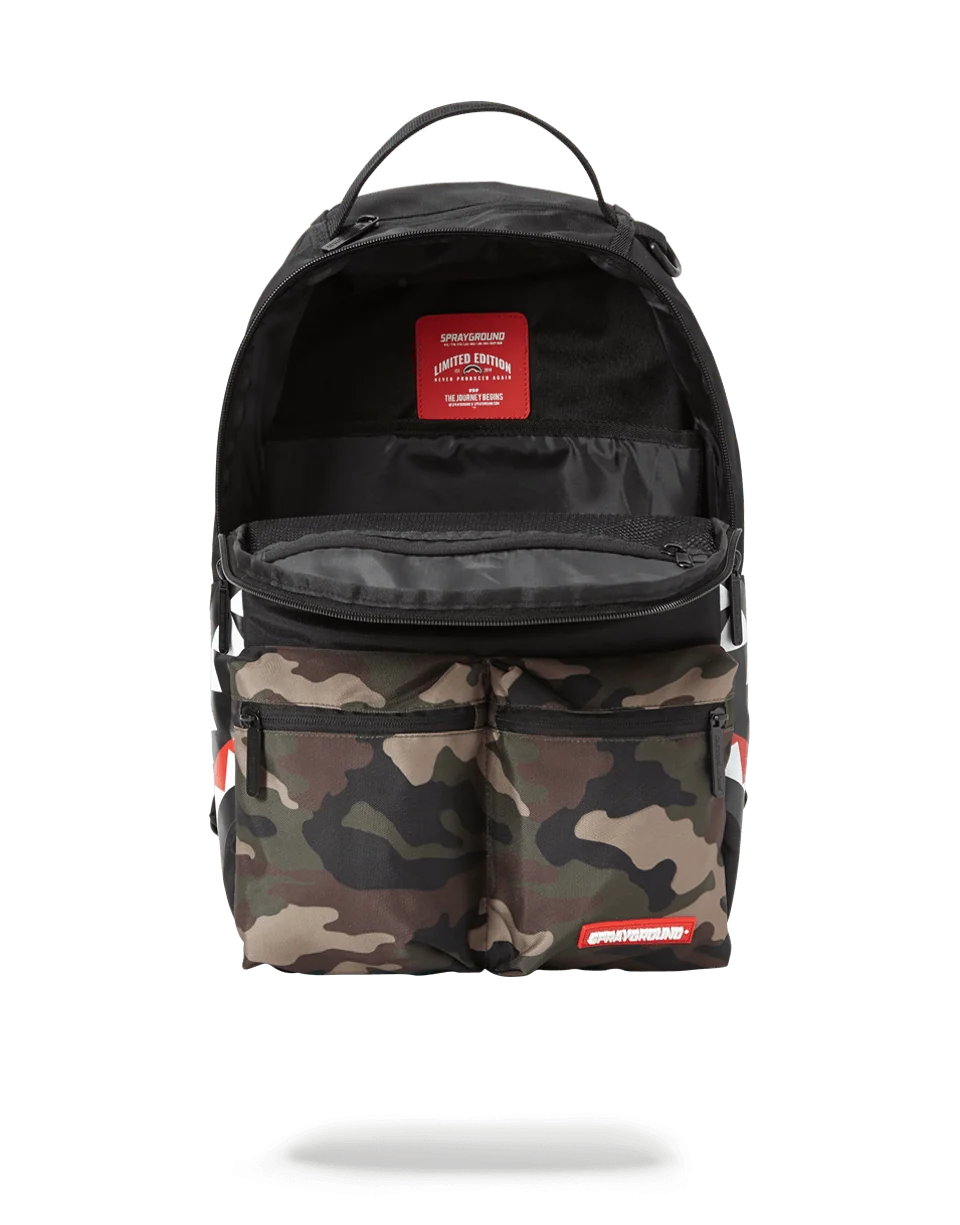 CAMO SIDE SHARK DOUBLE CARGO
