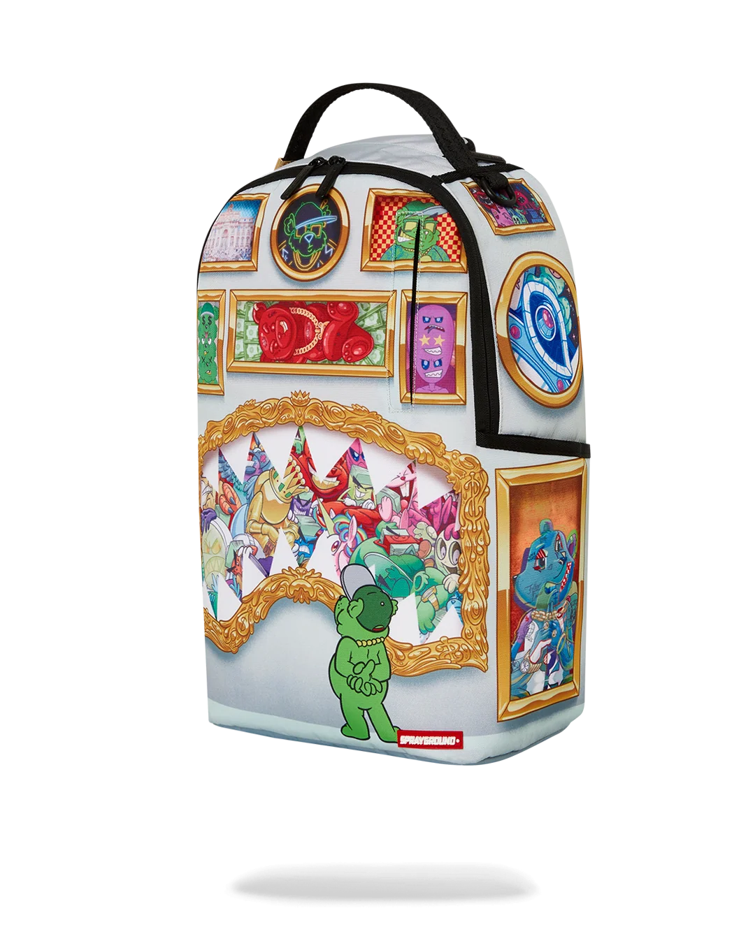 MONEYBEAR ART CRITIQUE BACKPACK