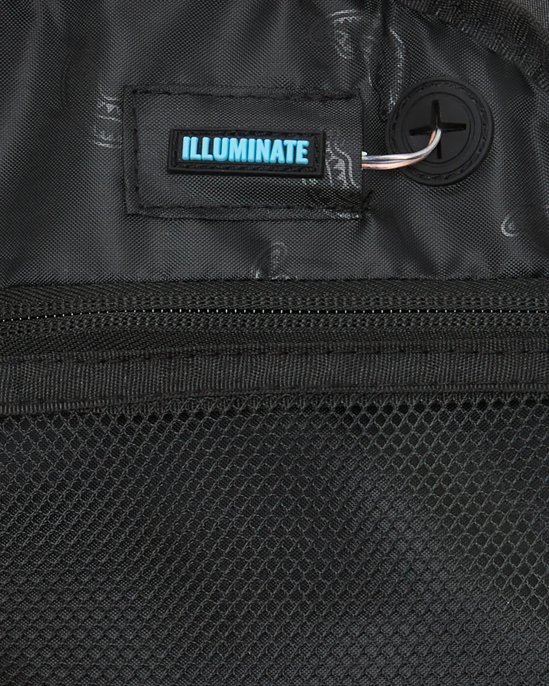 FIBER OPTICS 3AM THE PARTY NEVER STOPS BACKPACK