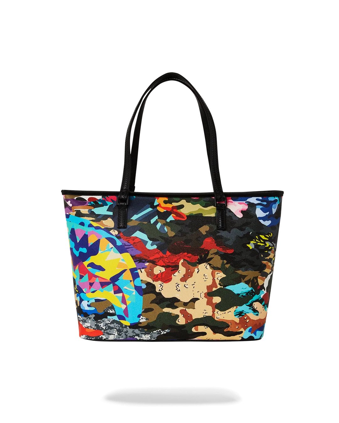SLICED AND DICED CAMO TOTE