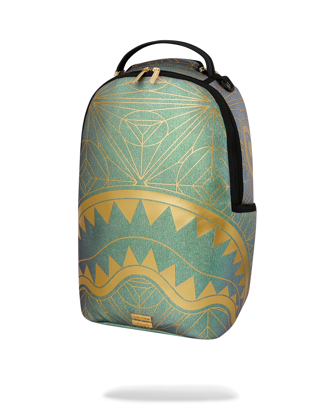FOUNDATION CRYSTAL IRIDESCENT SHARK BACKPACK
