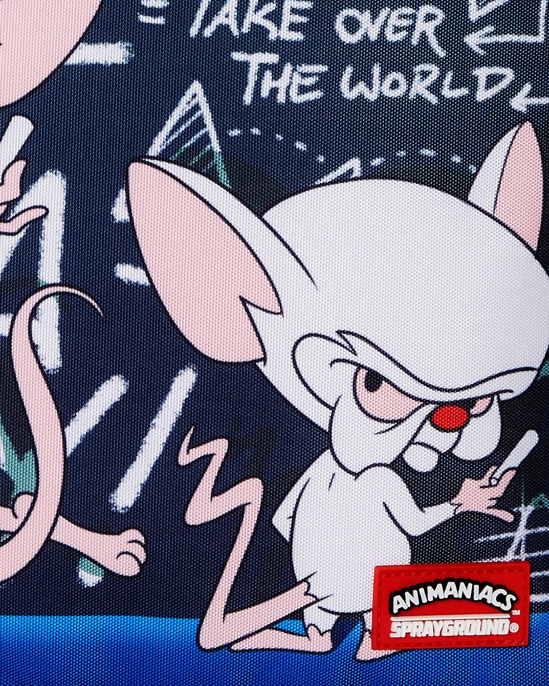 PINKY AND THE BRAIN TAKIN OVER THE WORLD DLXR BACKPACK