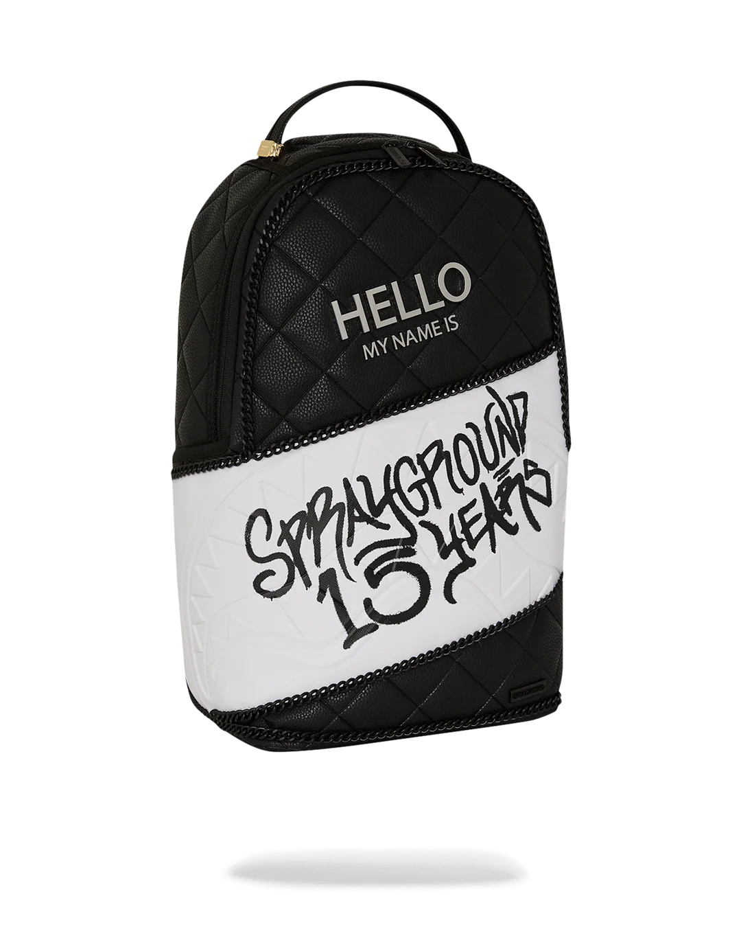 HELLO MY NAME IS 15 YEARS QUILTED BACKPACK (SUPER RARE)