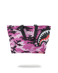 SPLIT CAMO BEACH TOTE