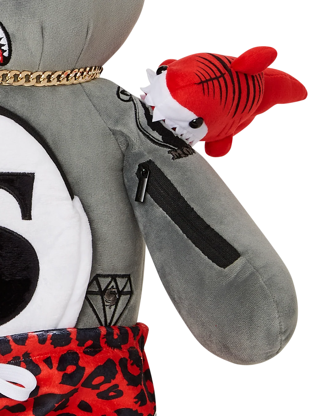 SHARK FRIENDS MONEYBEAR TEDDYBEAR BACKPACK