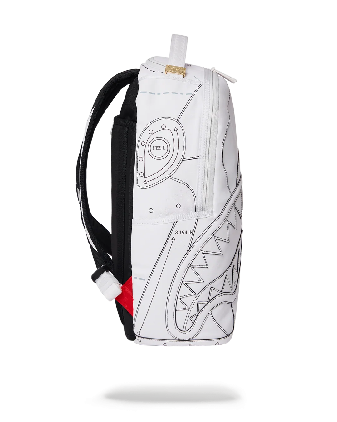 TECHNICAL CUT & SHARK BACKPACK (DLXV)