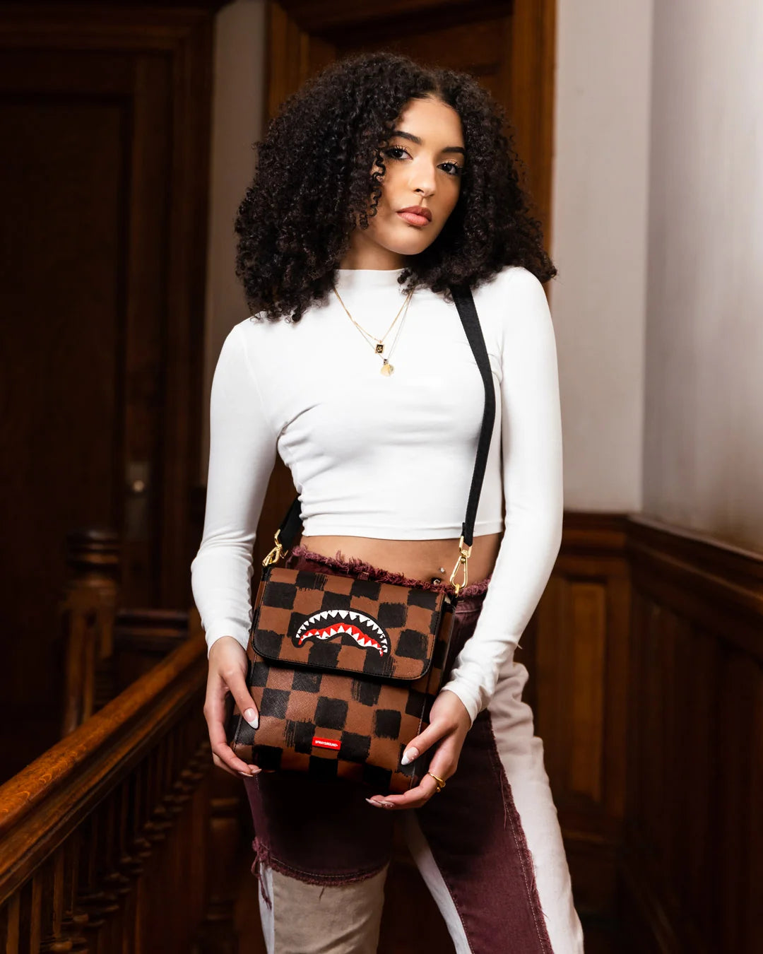 SHARKS IN PARIS VANQUISH LARGE SLING CROSSBODY