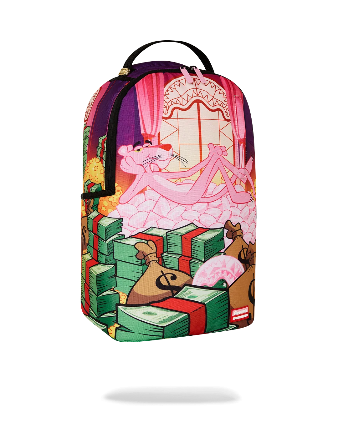 PINK PANTHER FORTRESS OF MONEY-TUDE BACKPACK