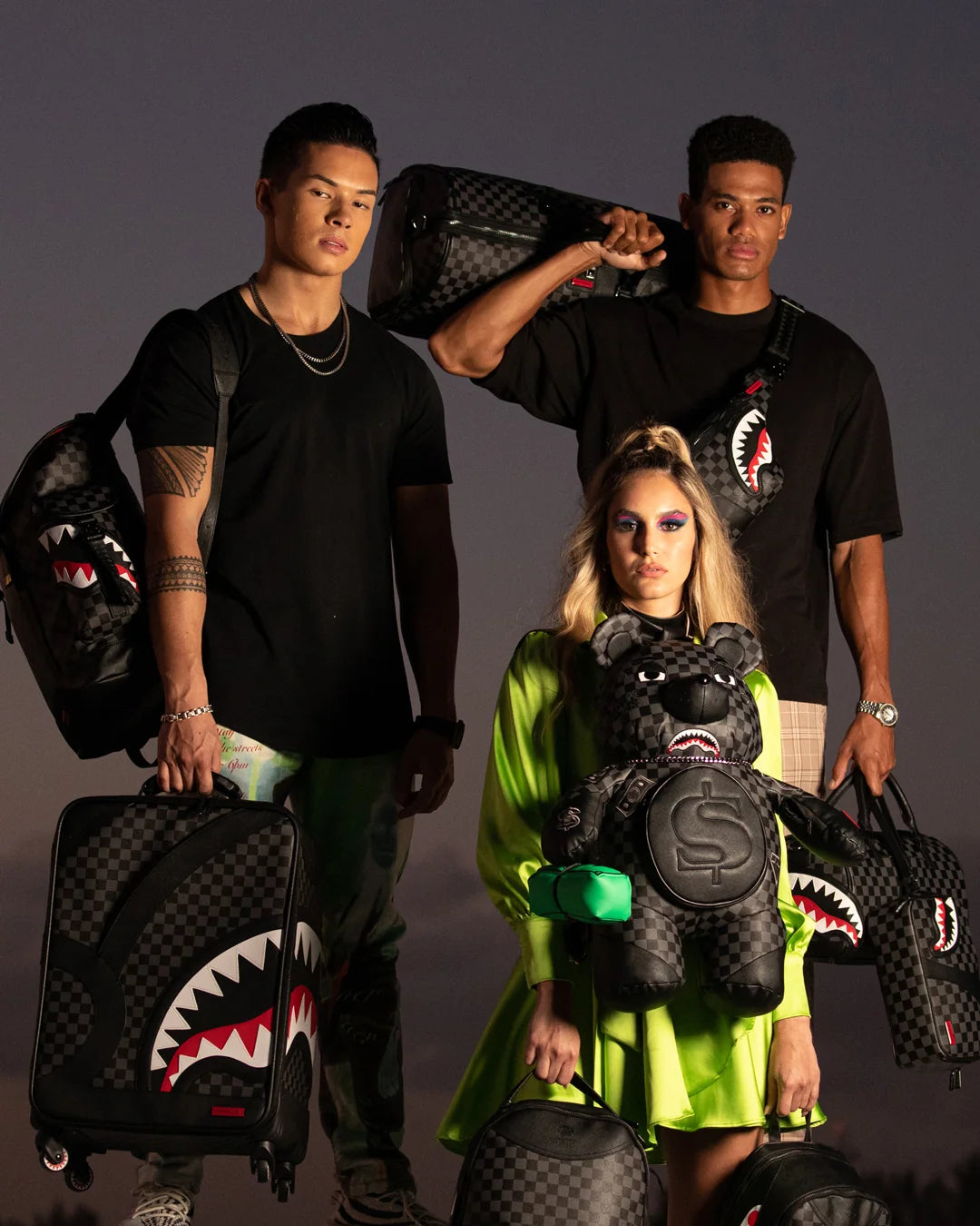 HENNY AIIR TO THE THRONE MONEYBEAR TEDDYBEAR BACKPACK