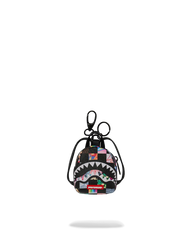 SHARKVERSE UNIVERSE BACKPACK KEYCHAIN