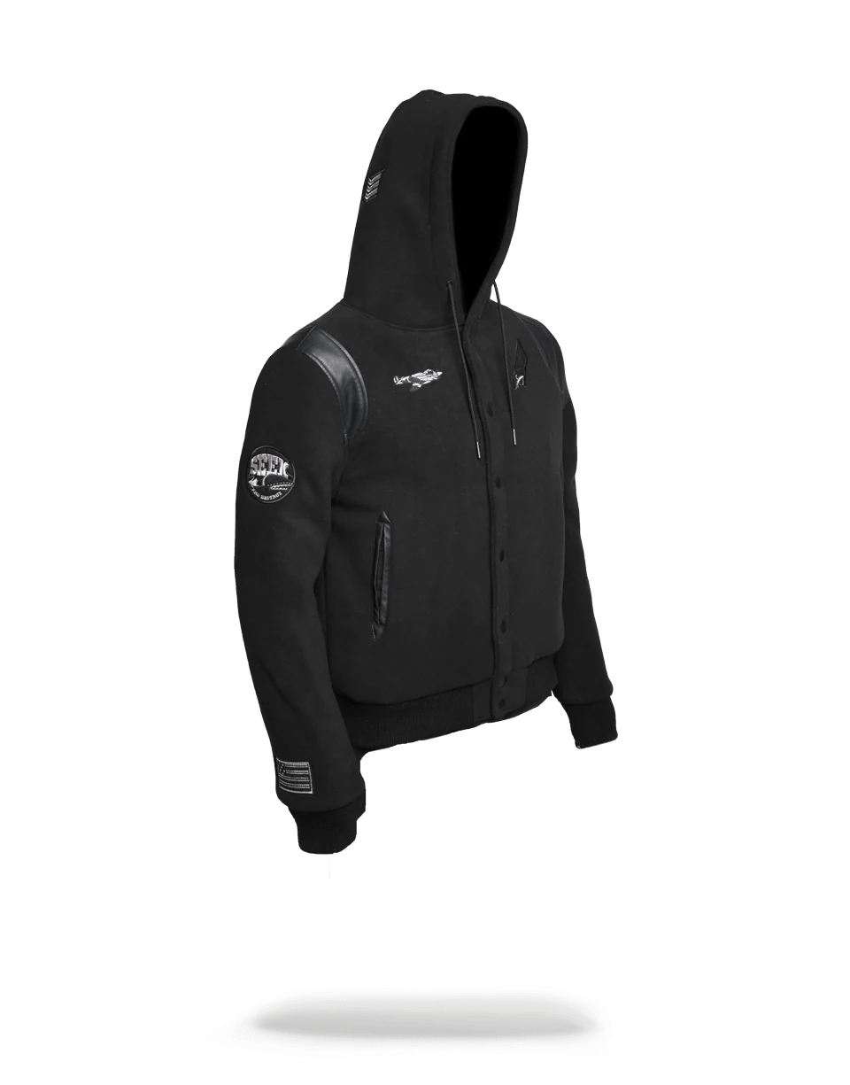 VARSITY ARMY PATCHES JACKET