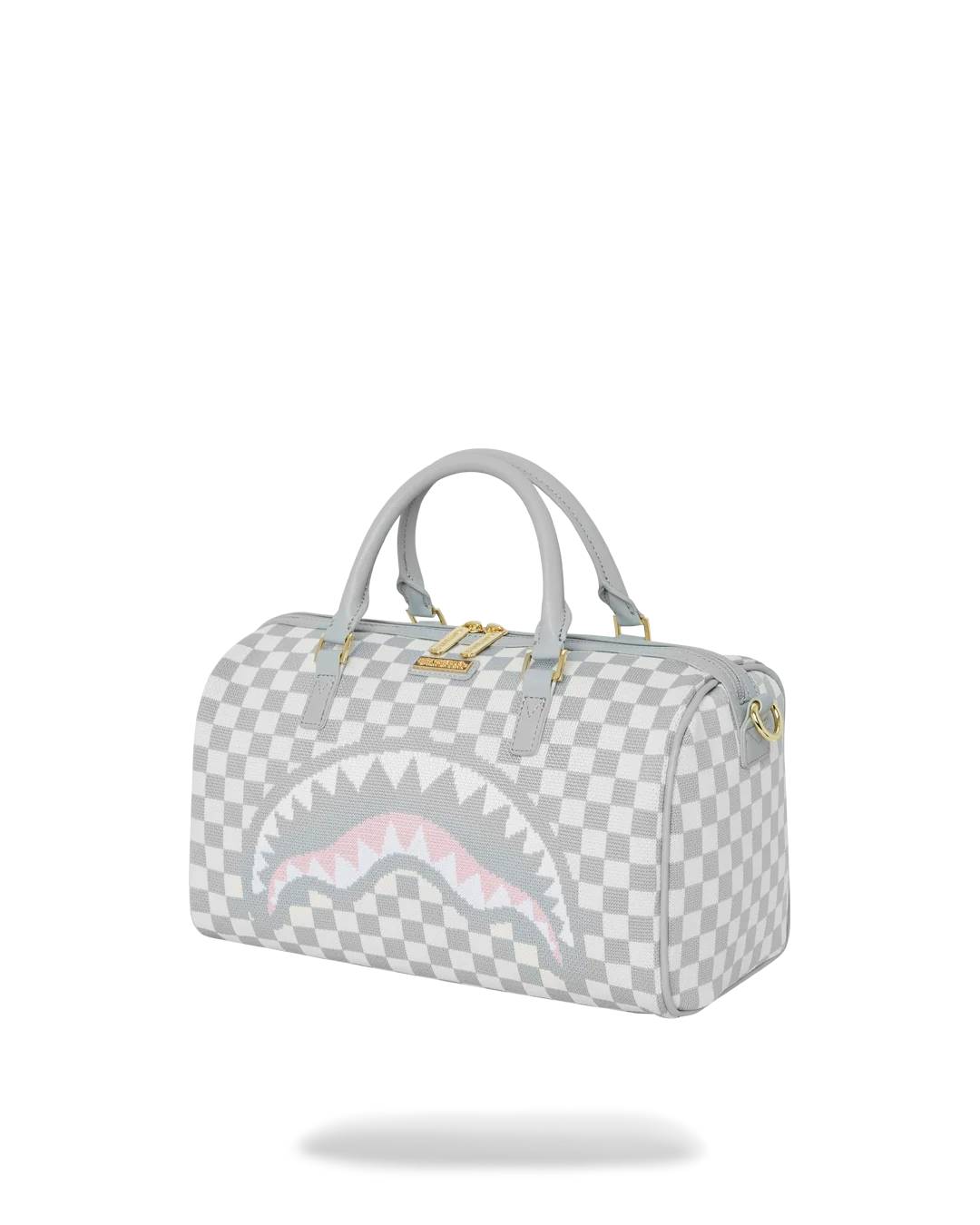 KNIT SHARKS IN PARIS IN CREAM MINI DUFFLE