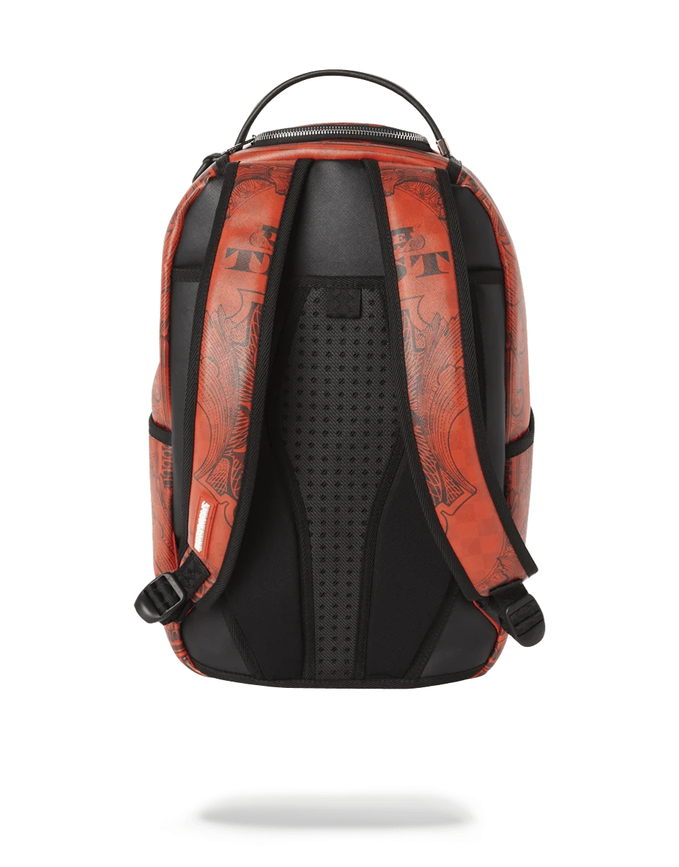 IN GOD WE TRUST RED BACKPACK (ONE OF ONE)