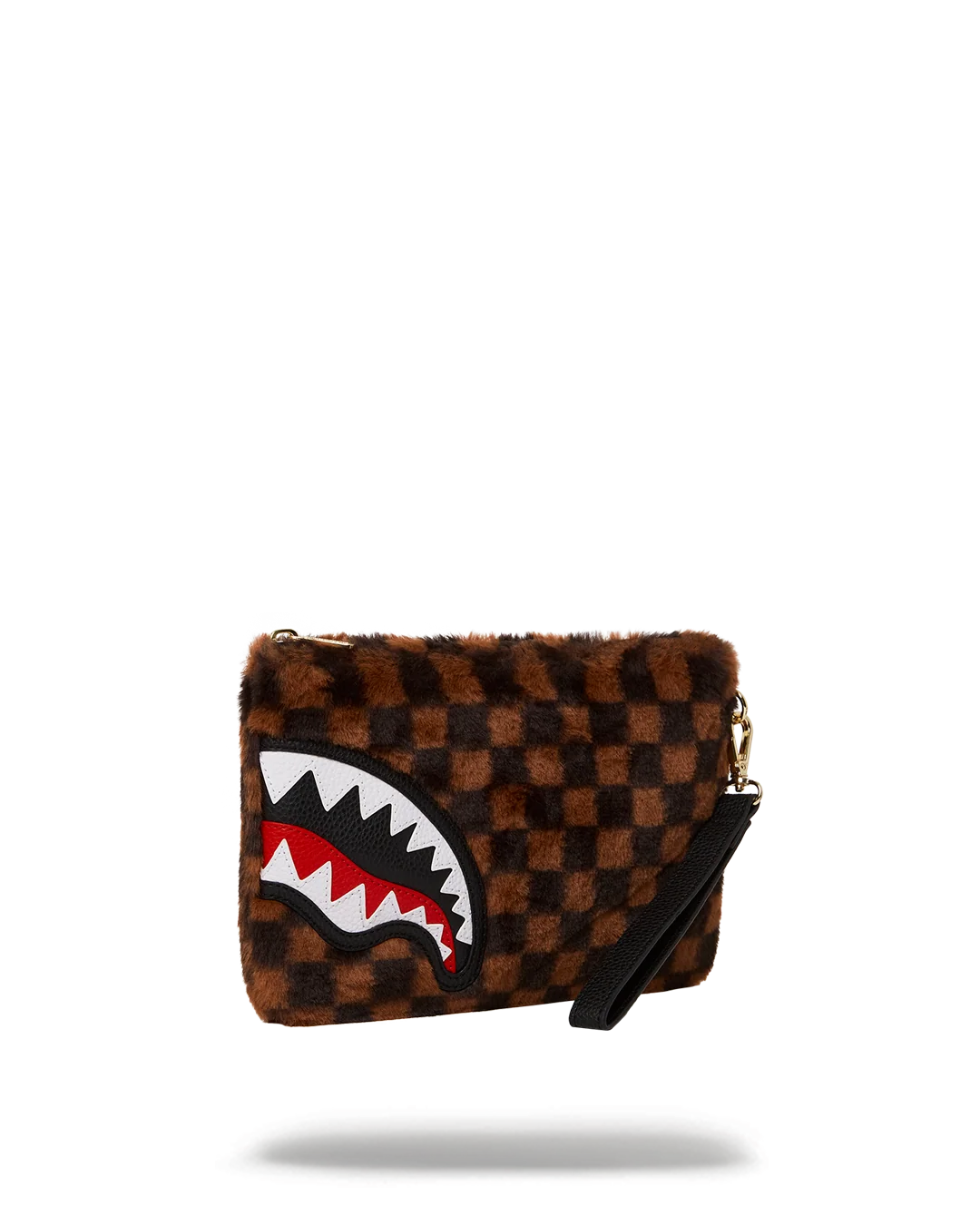 FURRR SHARKS IN PARIS CROSSOVER CLUTCH