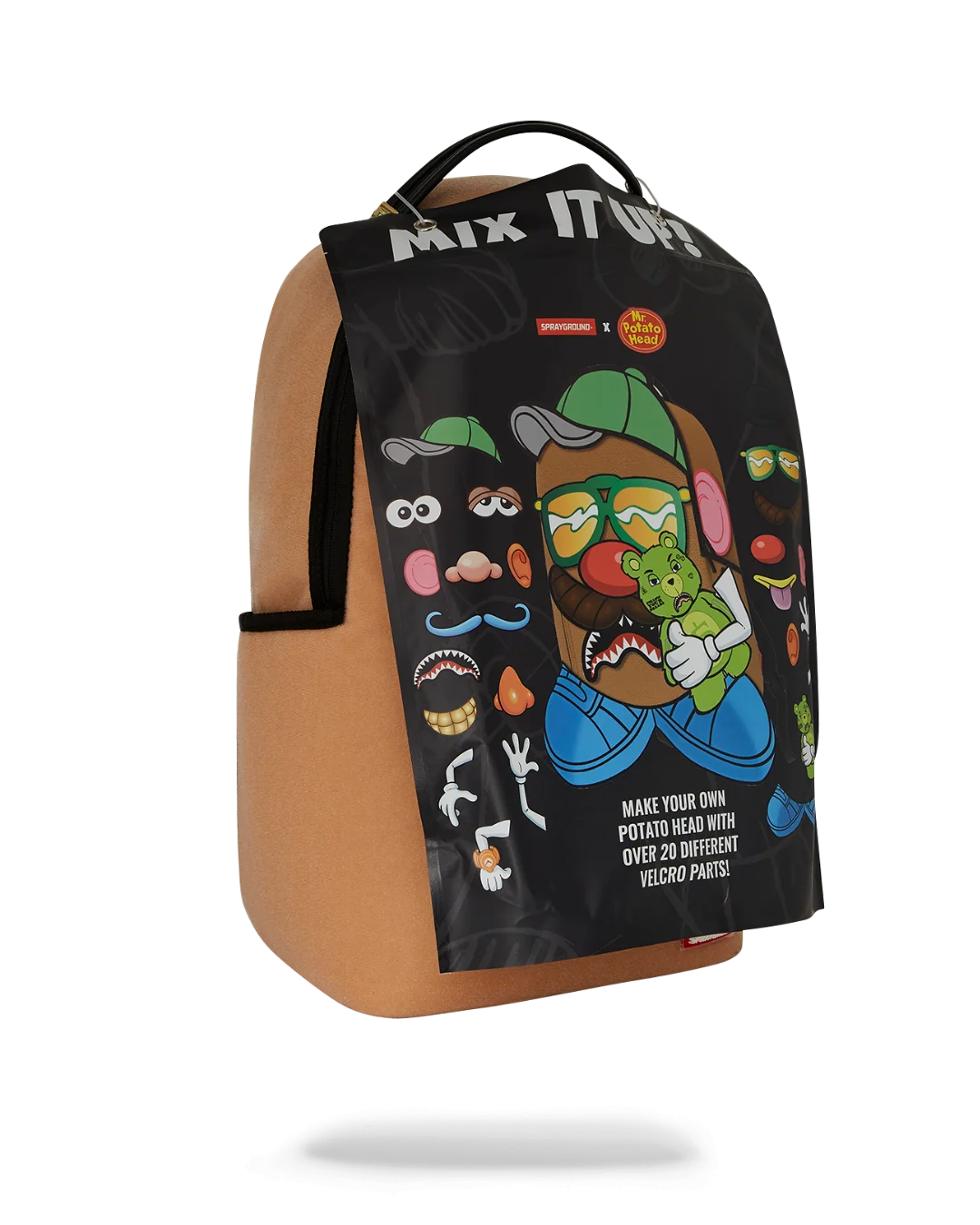 MR. POTATO HEAD VELCRO PATCH MIX-IT-UP DLXSV BACKPACK