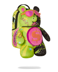 SLIME DIME MONEYBEAR TEDDYBEAR ON BACKPACK