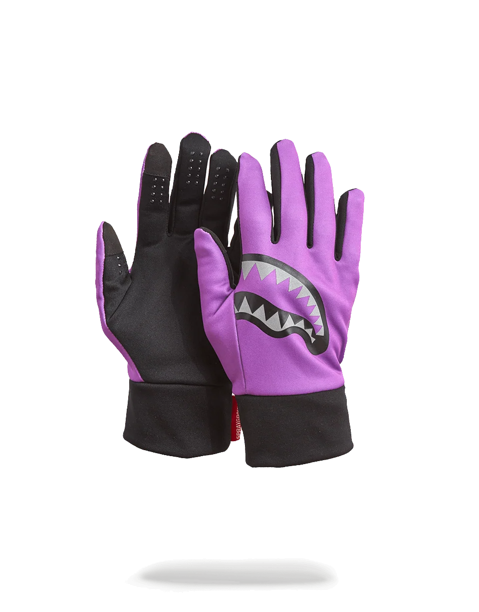 PURPLE 3M SHARK MOUTH GLOVES