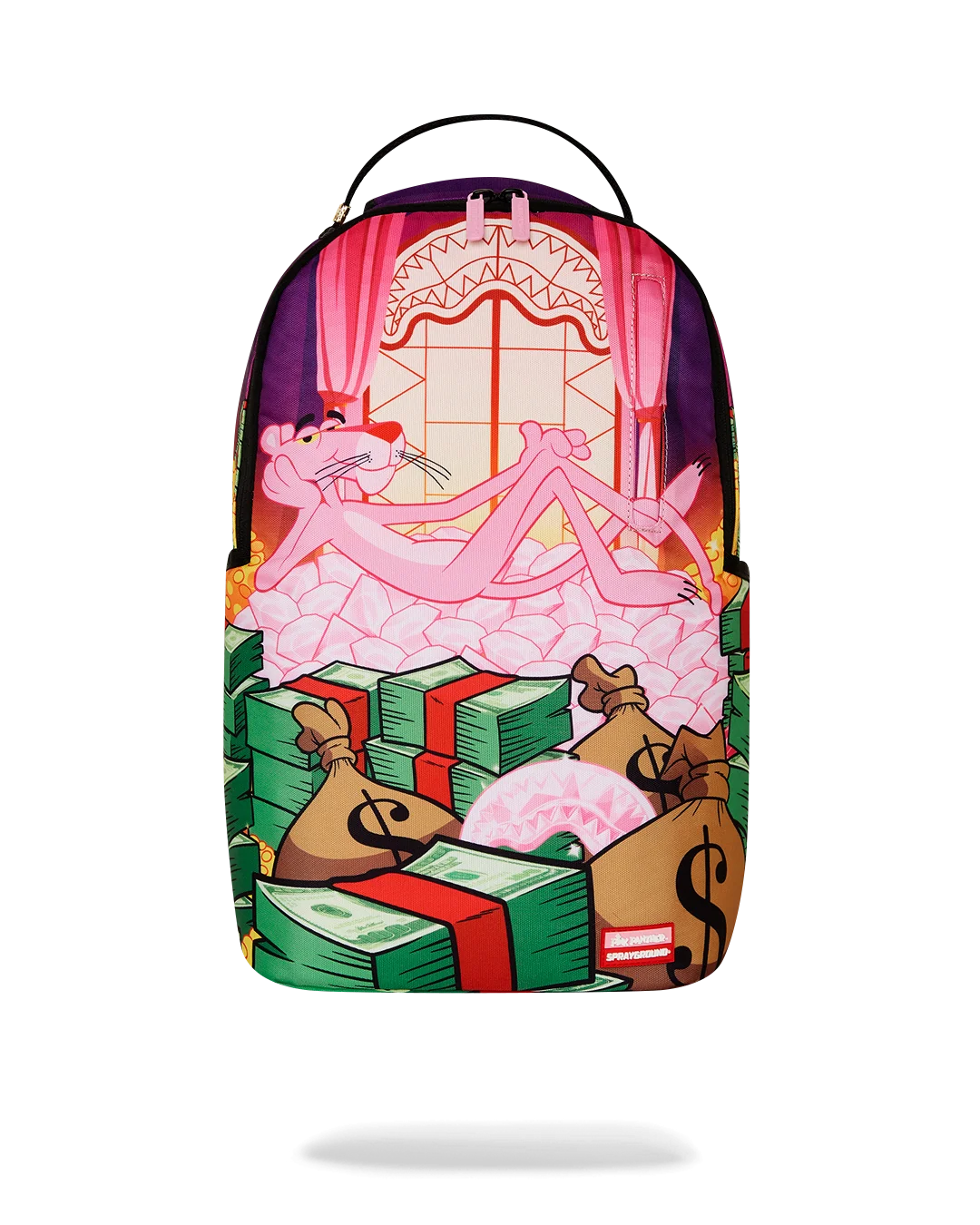 PINK PANTHER FORTRESS OF MONEY-TUDE BACKPACK