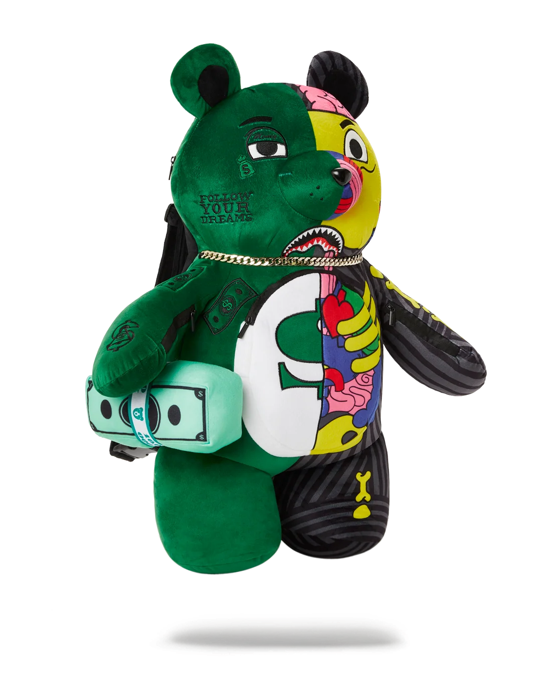 YOUNG X-RAY MONEYBEAR TEDDYBEAR BACKPACK
