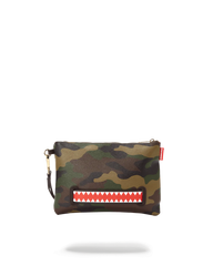 CHECKS IN CAMOFLAUGE CROSSOVER CLUTCH