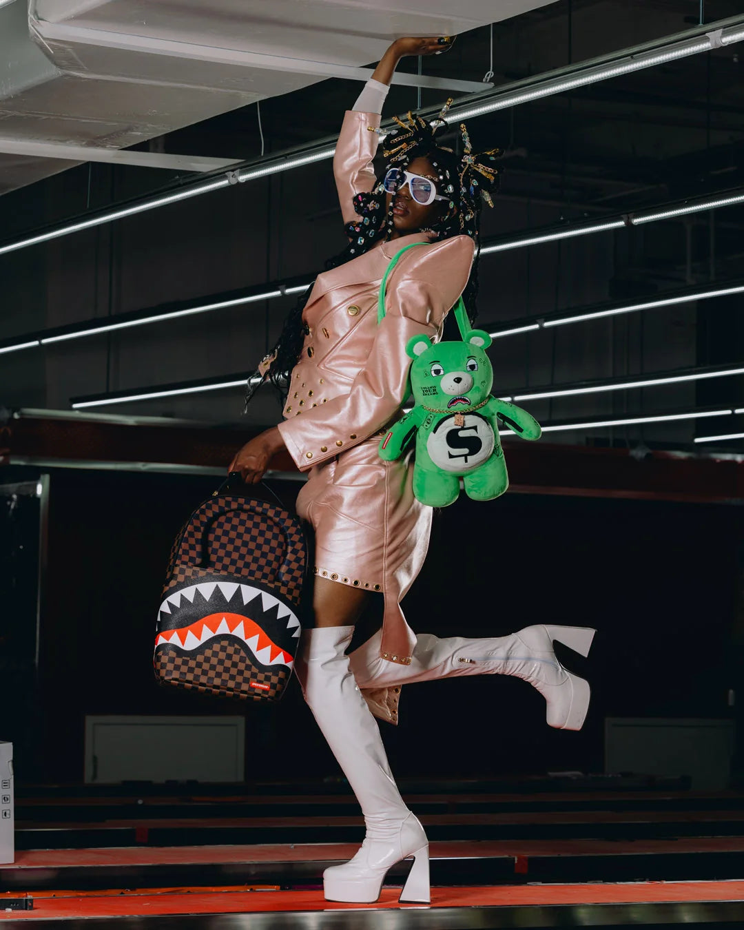 YOUNG MONEY SHARKS IN PARIS BACKPACK