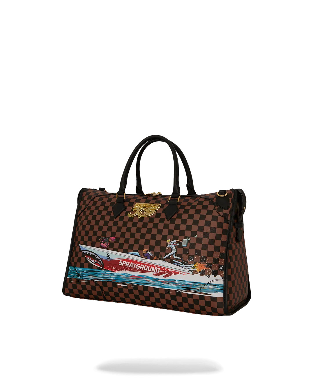 THE 305 SPEEDBOAT GETAWAY PYRAMID DUFFLE