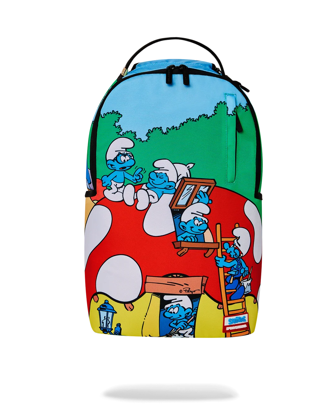 SMURFS MUSHROOM VILLAGE BACKPACK
