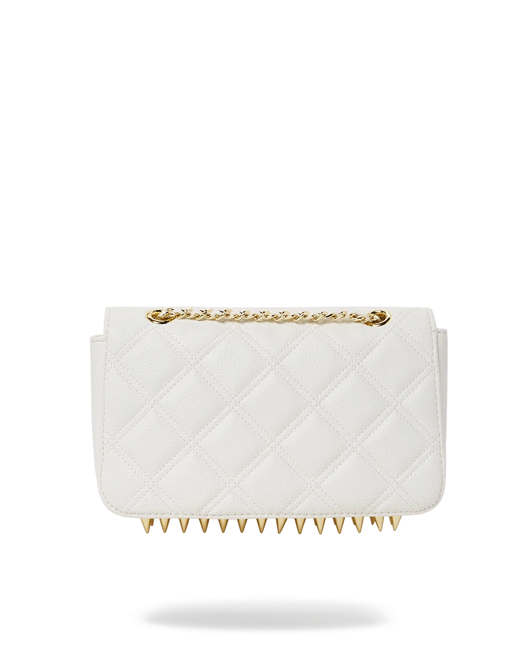 RIVIERA LE BLANC GOLD CHAIN SHARK HANDBAG