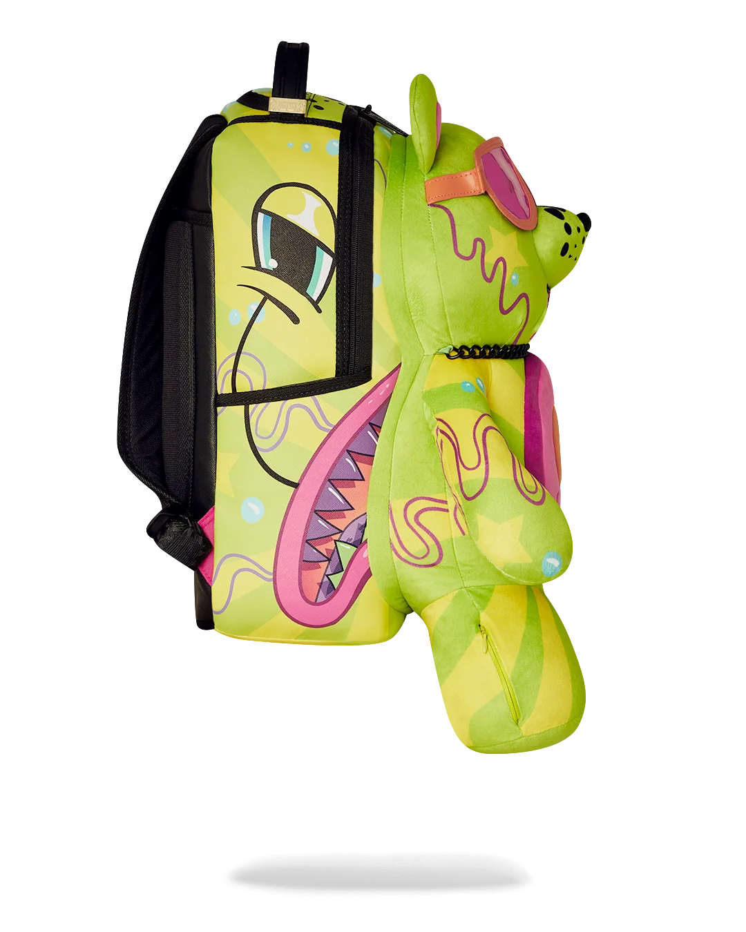 SLIME DIME MONEYBEAR TEDDYBEAR ON BACKPACK