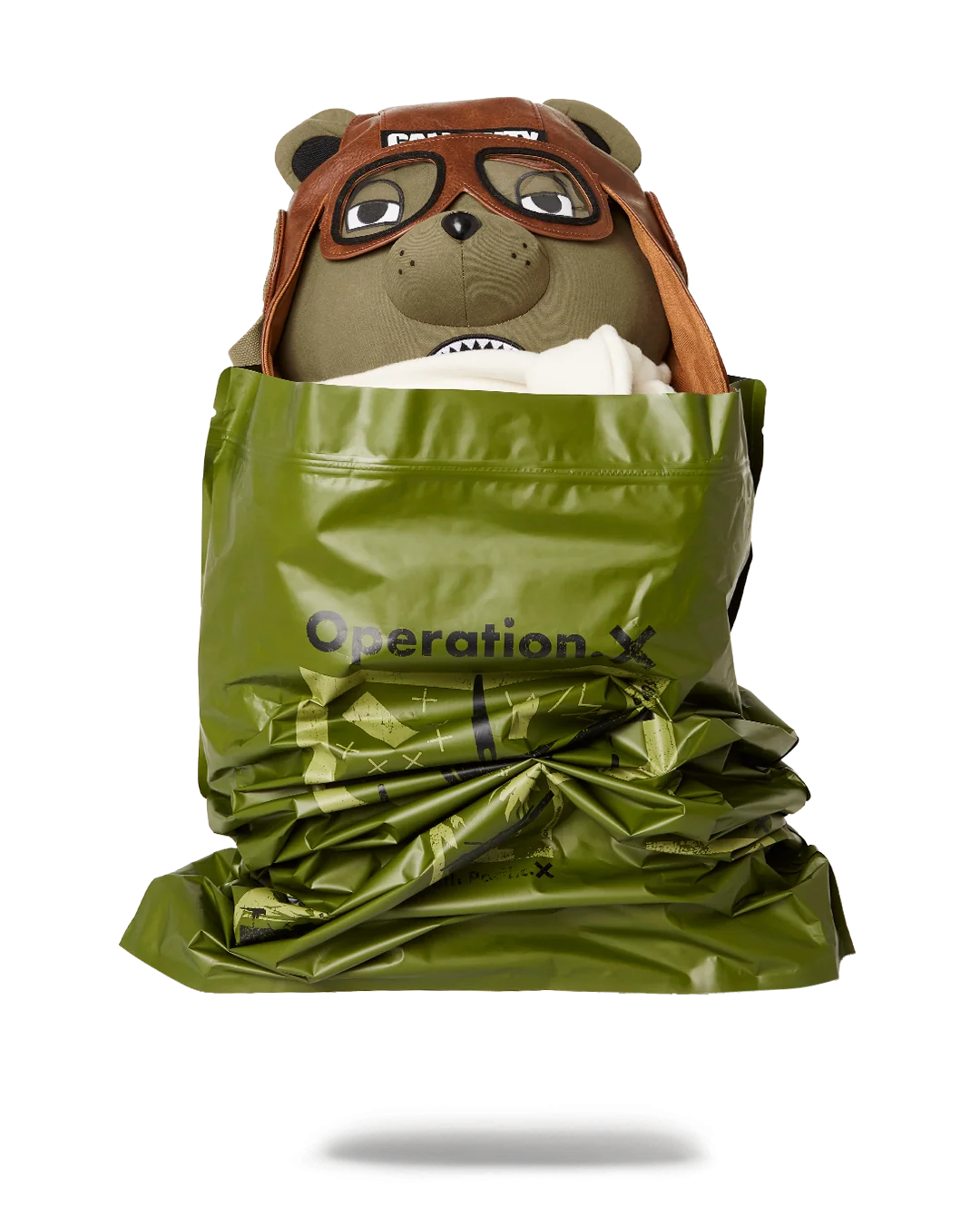 CALL OF DUTY AVIATOR FEARLESS MONEYBEAR TEDDYBEAR BACKPACK
