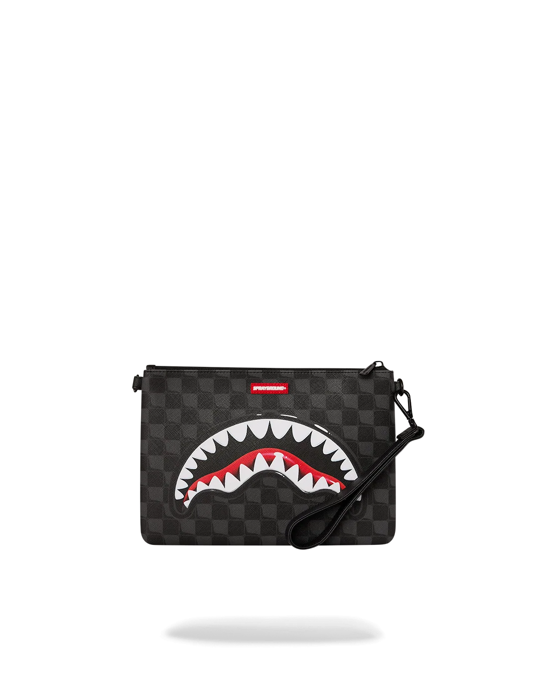 SHARKS IN PARIS HYPER PUFF CROSSOVER CLUTCH