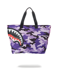 SPLIT CAMO BEACH TOTE
