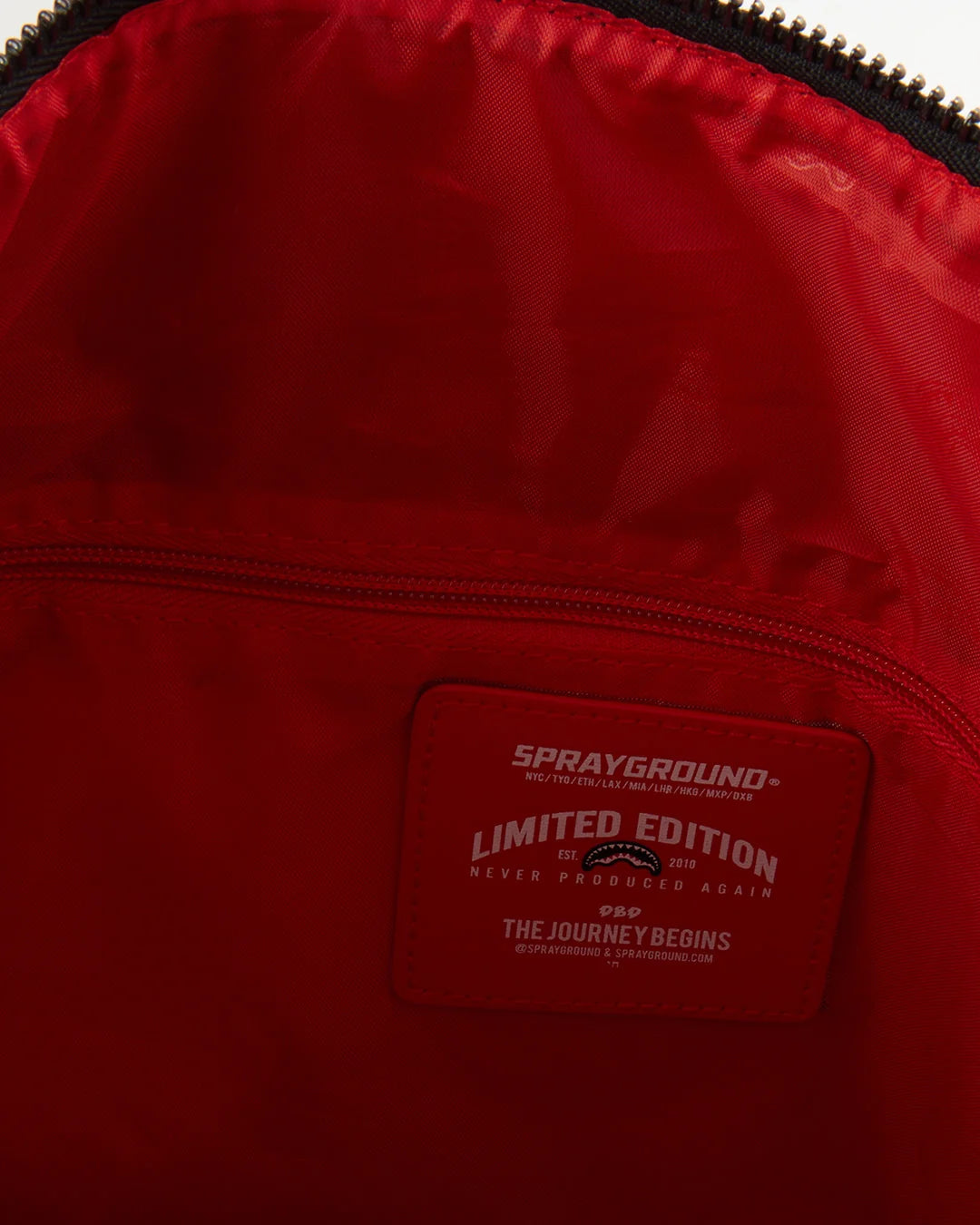 MONEY CAMO (RED) DUFFLE