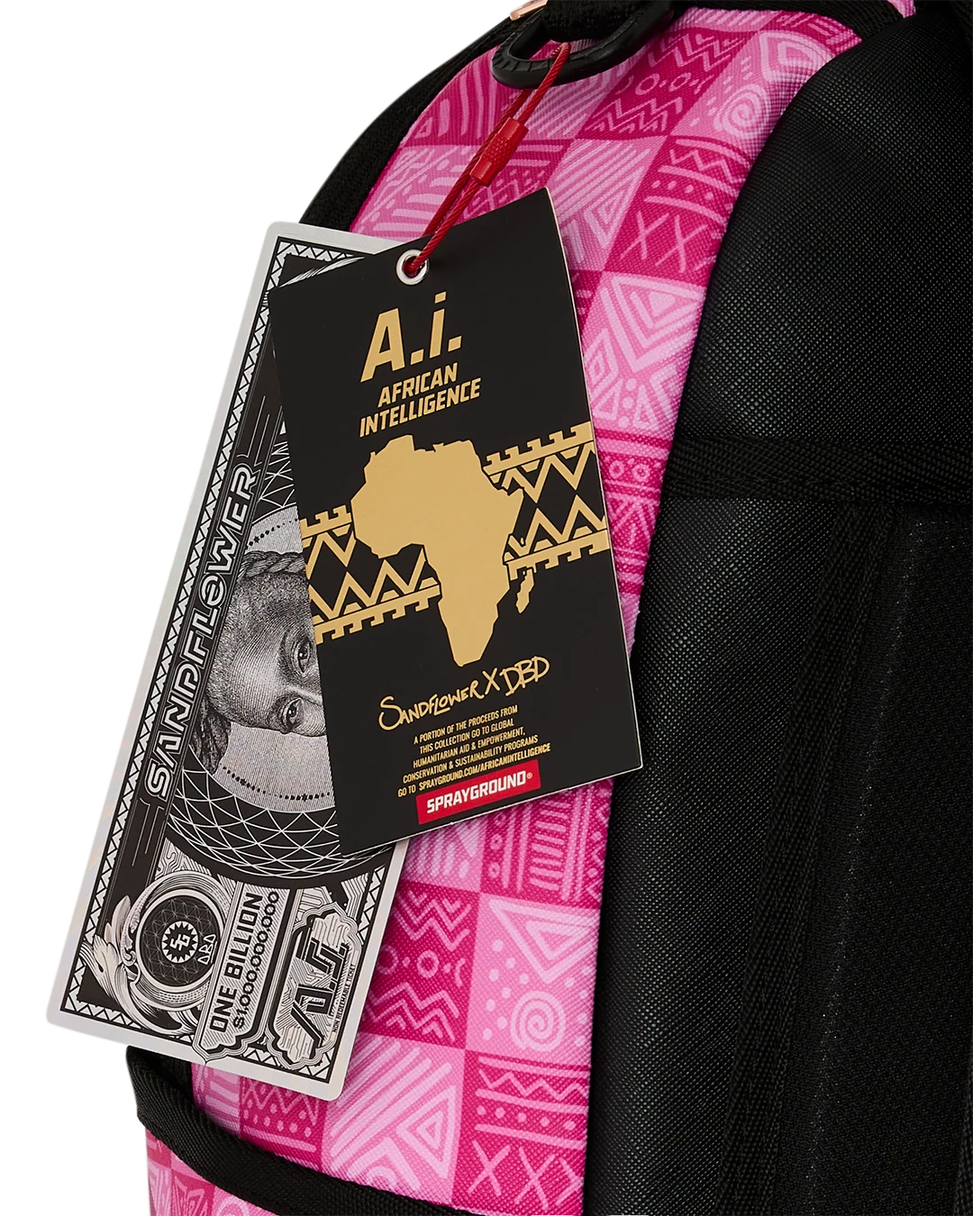 A.I. AFRICAN INTELLIGENCE THE SUNSET RESET BACKPACK - SANDFLOWER COLLAB
