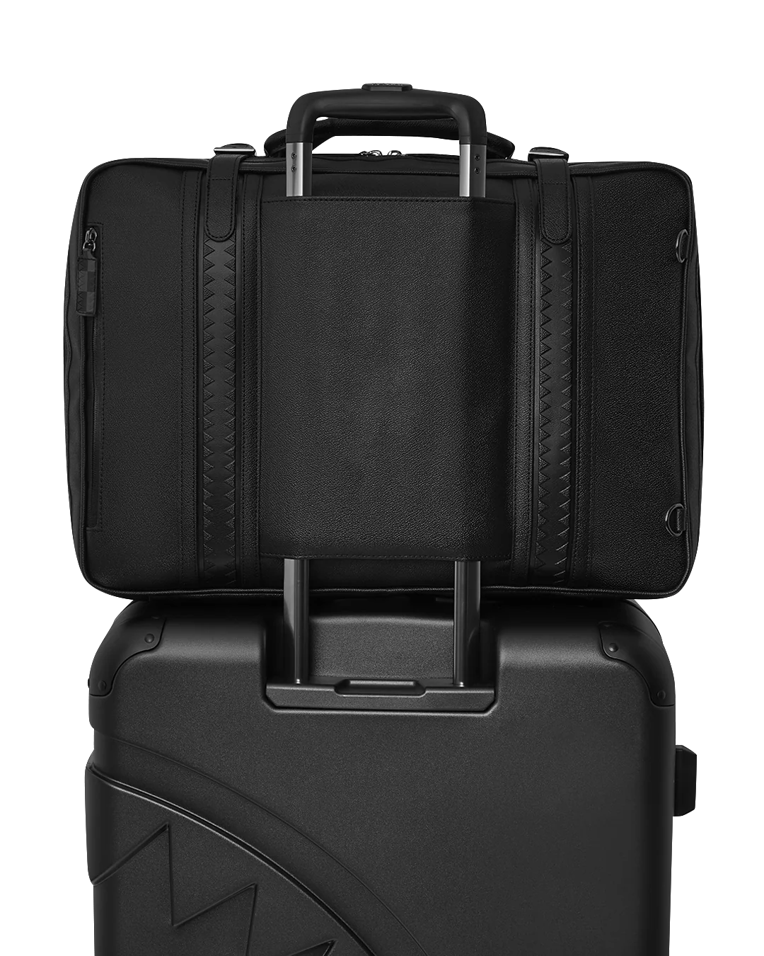 REALITY CHECK VINTAGE HANDHELD CARRY-ON CONVERTS TO BACKPACK