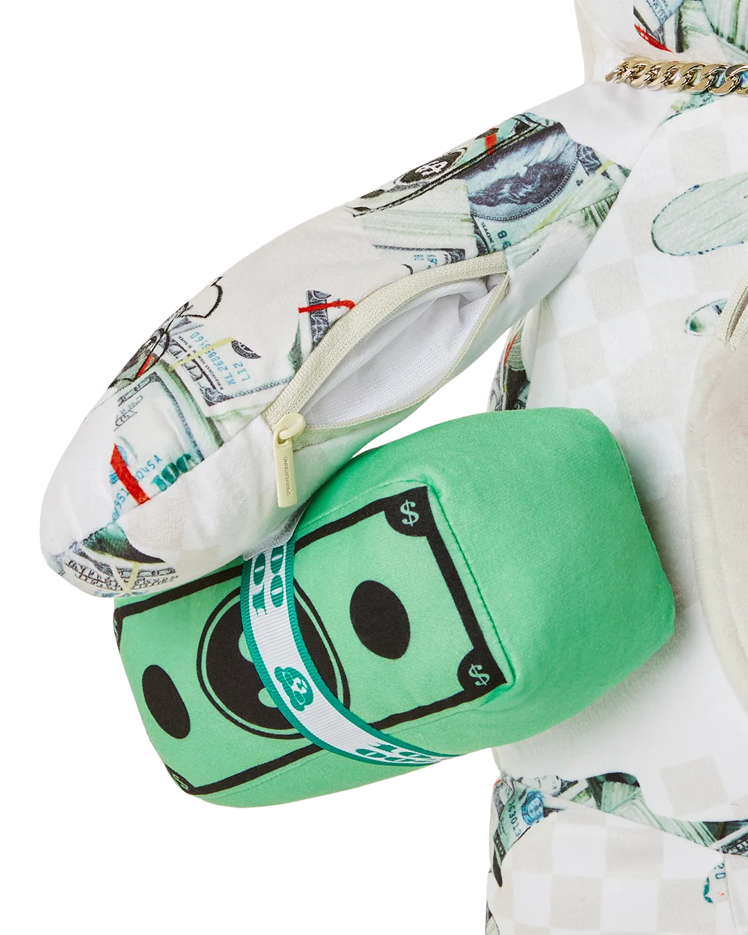 FEROCIOU$ MONEYBEAR TEDDYBEAR BACKPACK