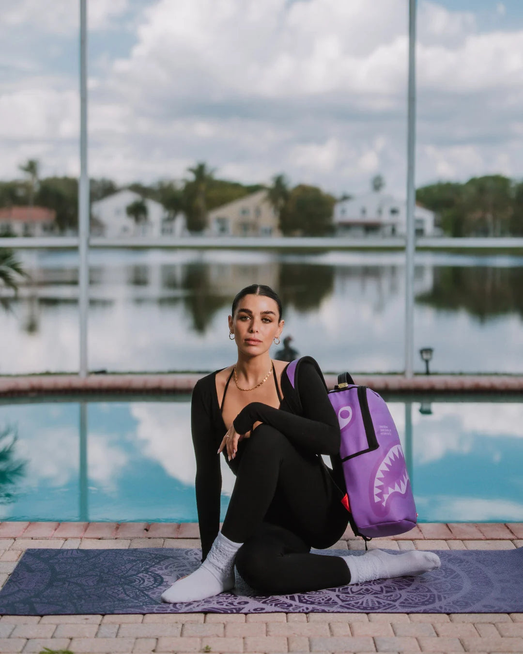 SHARK CENTRAL PURPLE VENOM BACKPACK
